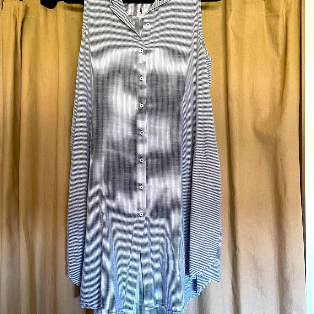 Zara Cotton Dress w/side pockets.